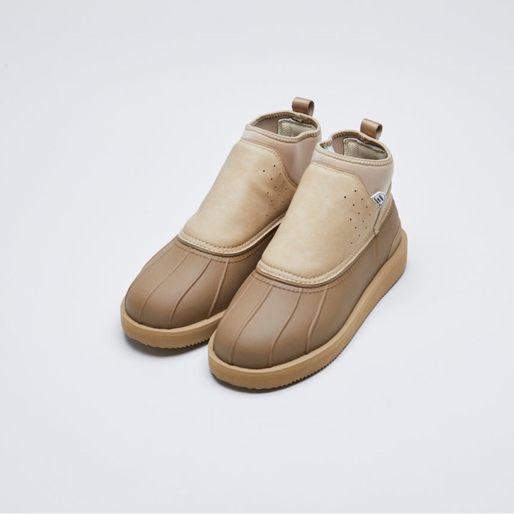 Sold Out NWOB Suicoke BEE-WPAB Beige Tan Ankle Boots Waterproof Fits 7/7.5